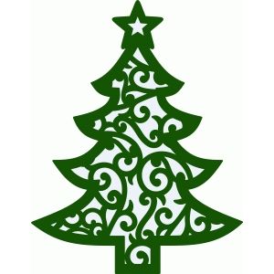 Christmas Tree Silhouette | Tree ...