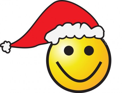 Christmas Smiley Face Clipart