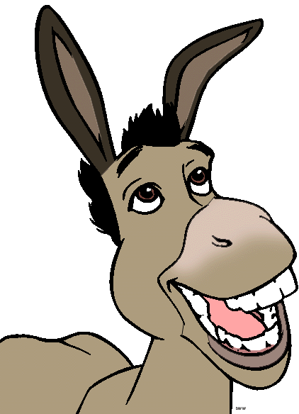 Cartoon Donkey Clipart