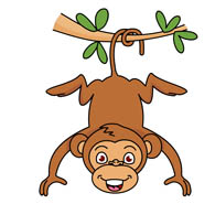 Monkey Clip Art - Tumundografico