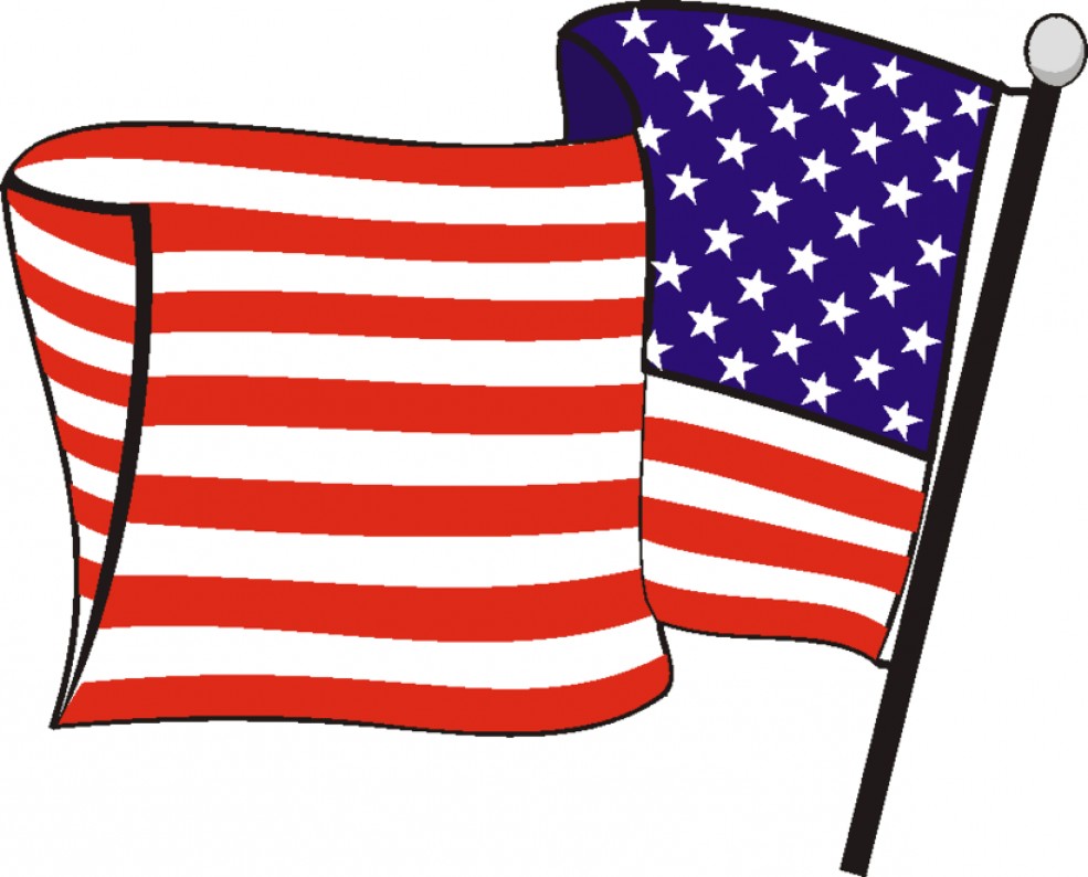 us flag clip art free vector - photo #41