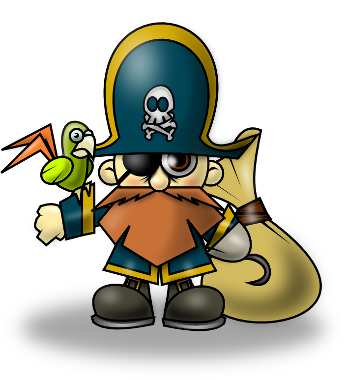 Cartoon Pirates Clipart