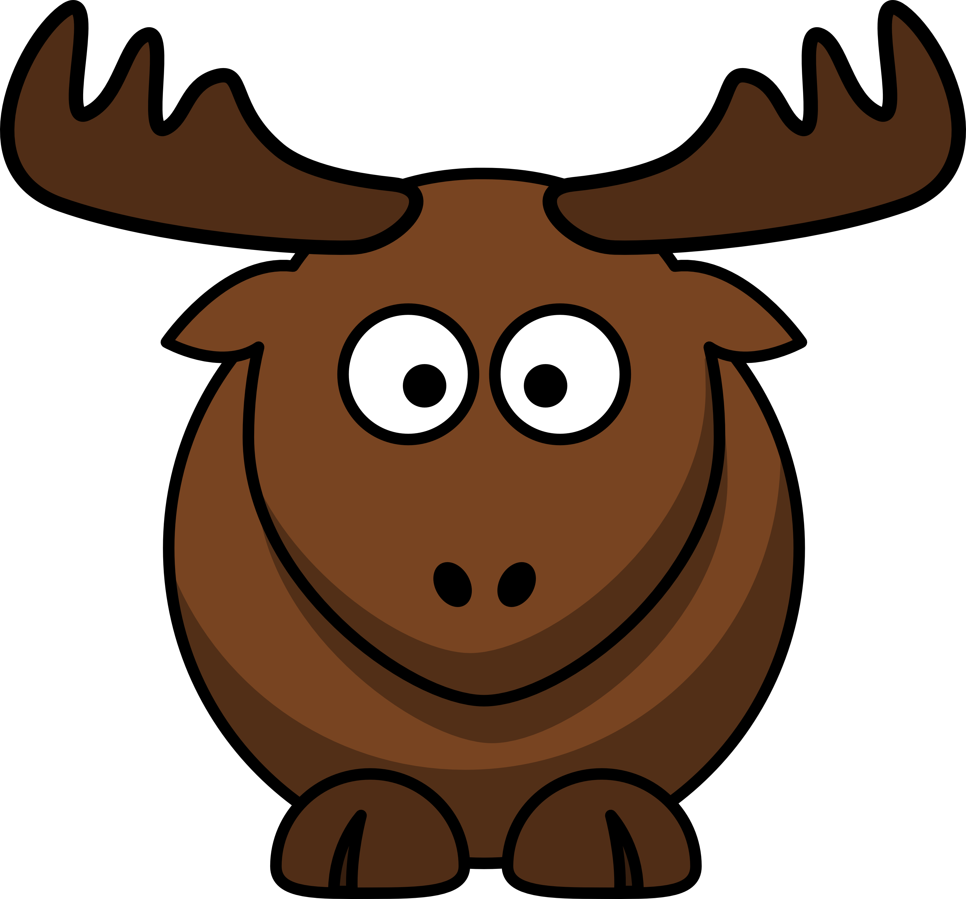 Moose Clipart - Tumundografico