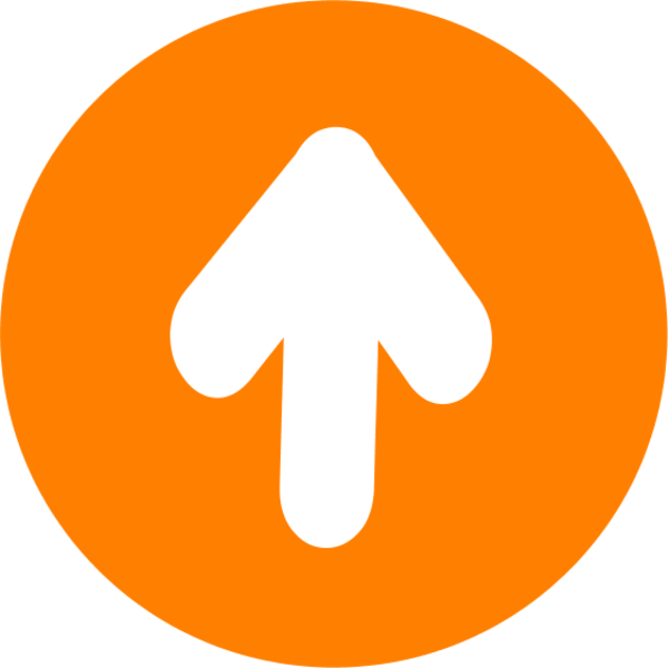 Orange Arrow - vector Clip Art