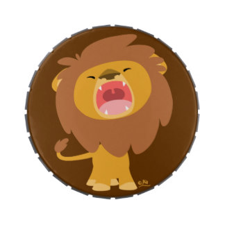Cute Mighty Roaring Lion Cartoon Gifts on Zazzle
