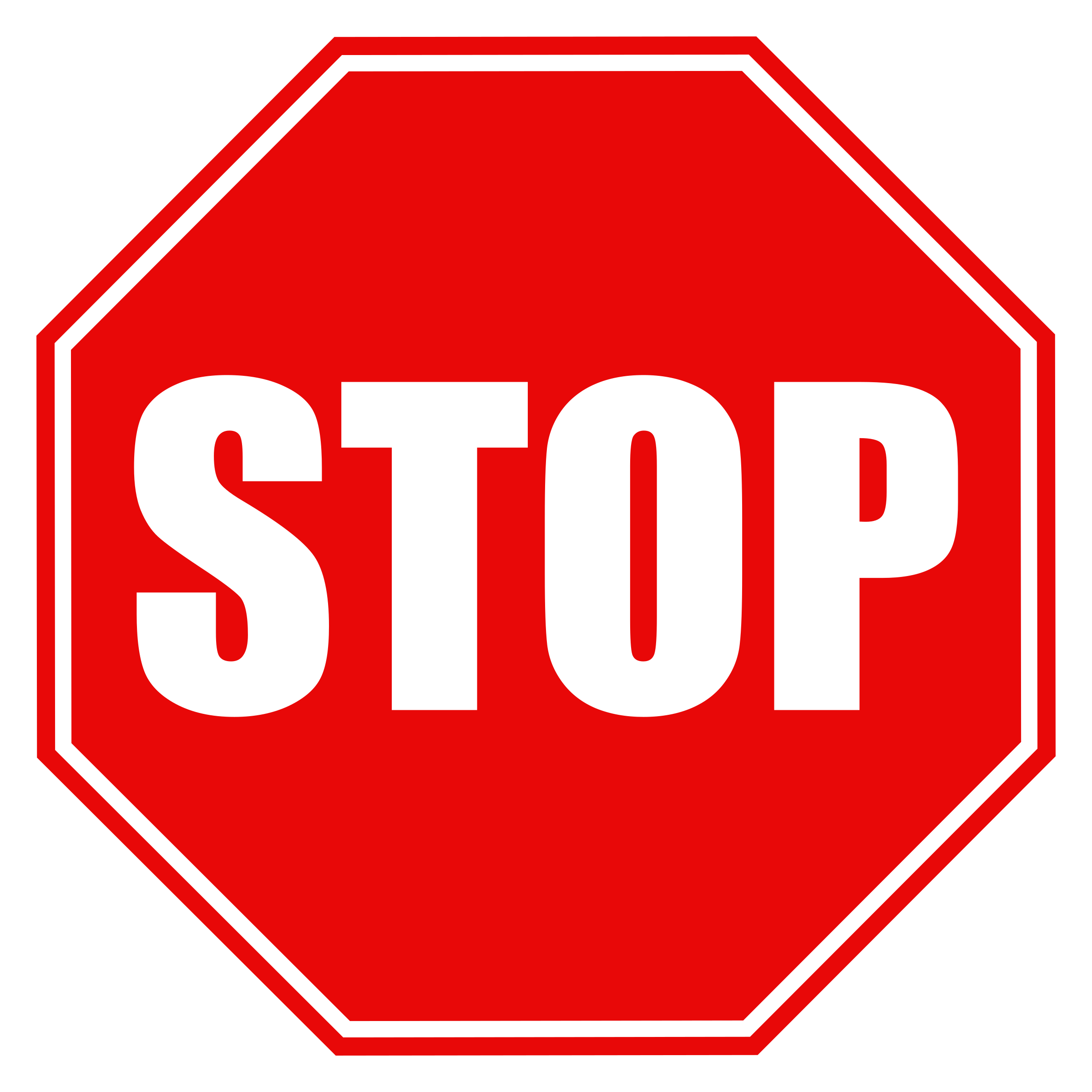 Clipart - Stop Sign