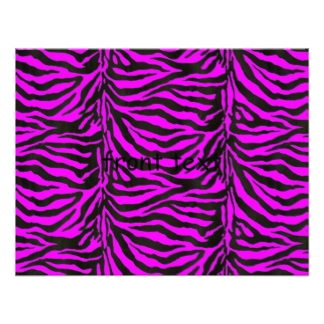 Pink And Black Zebra Print 1 Desktop Background