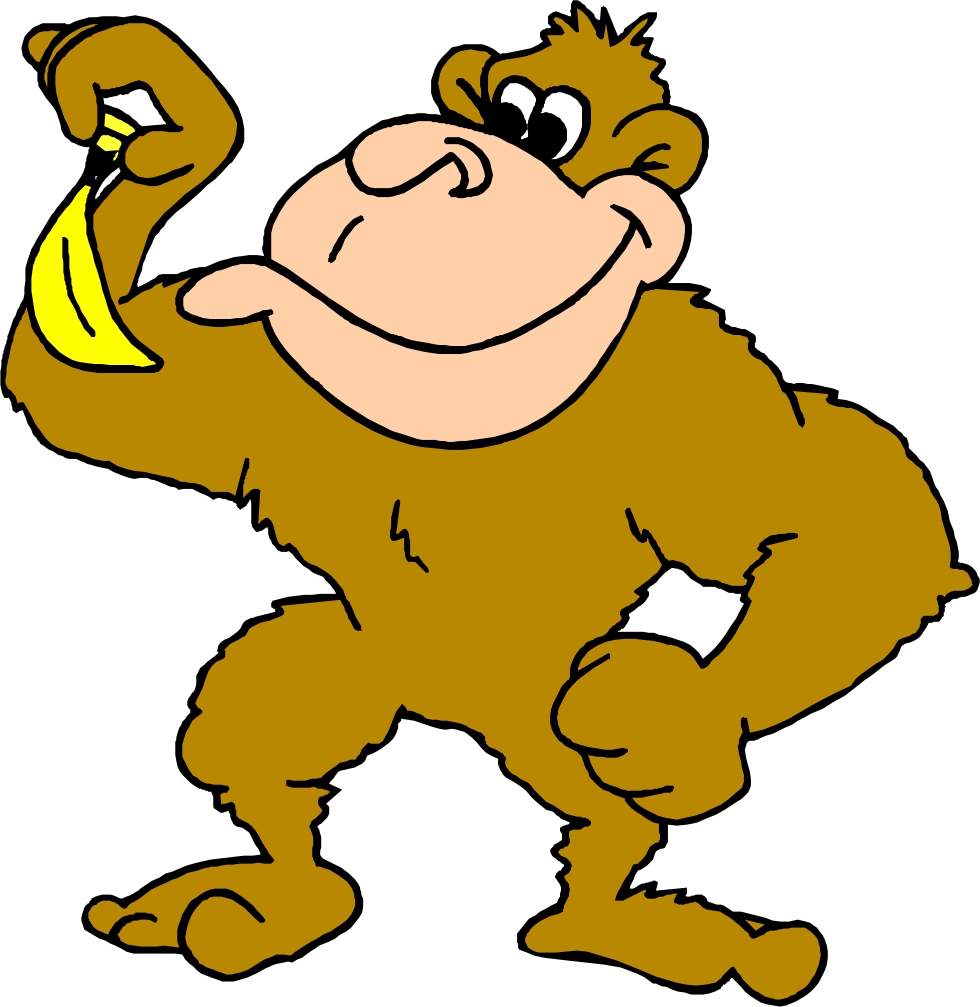 Cartoon Monkeys With Bananas - ClipArt Best