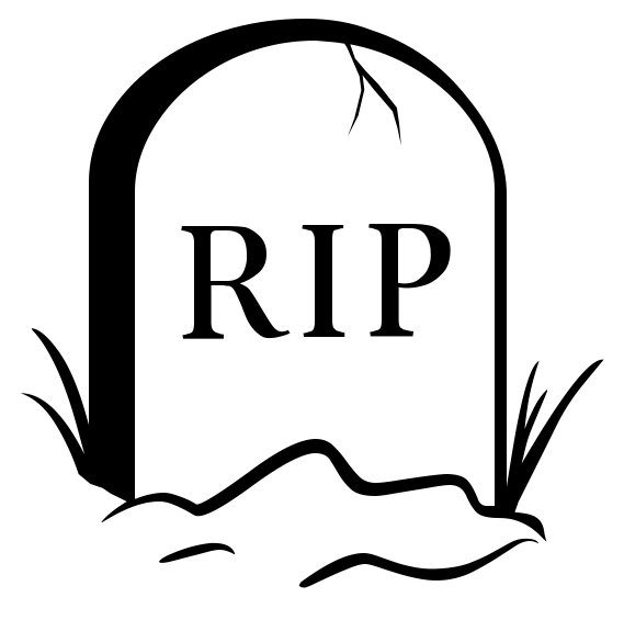 Rip sign clipart - ClipartFox