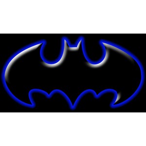 Free BATMAN LOGO (BLUE) Wallpaper - Download The Free BATMAN ...