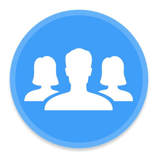 Group Icon | Button UI - Alt System Folders Iconset | BlackVariant