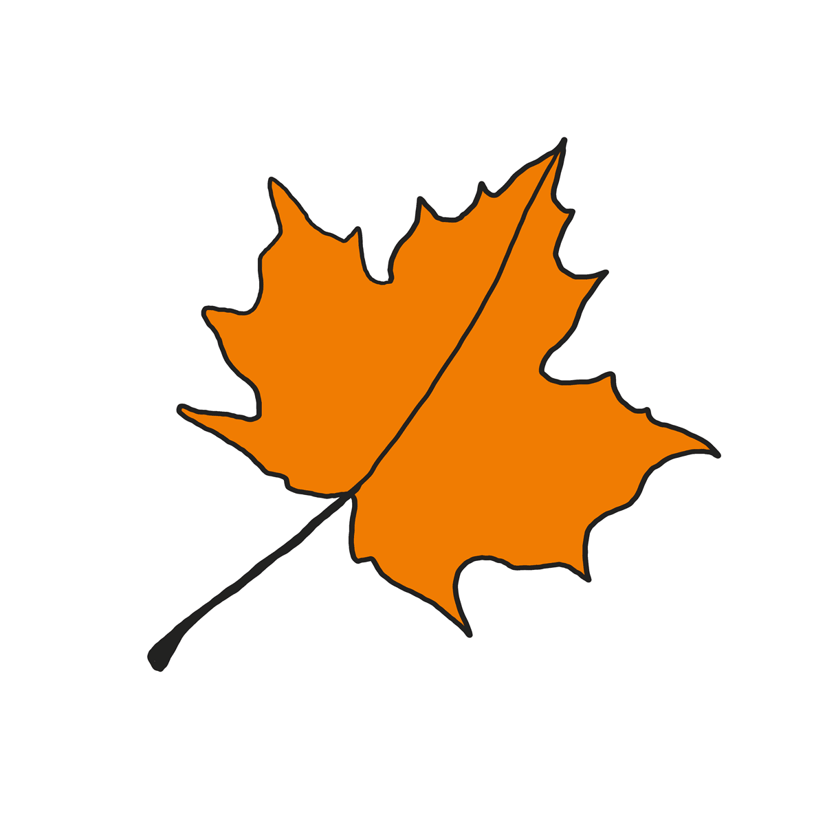 halloween leaf clip art - photo #46
