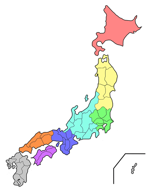 Test your geography knowledge - Japan prefectures | Lizard Point