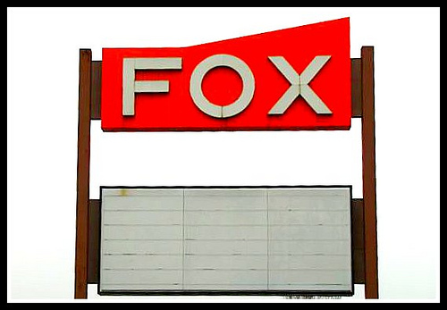 Old Fox Theater sign, Topeka | Sign for the closed Fox movie… | Flickr