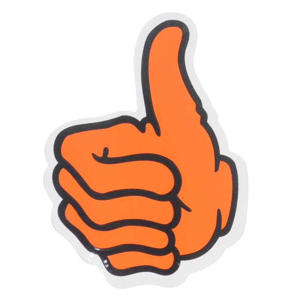 Bro Style Thumbs Up Logo Medium - Assorted - Sticker – ActionVillage