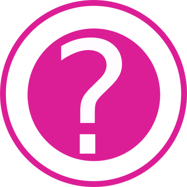 pink question mark clip art - photo #14