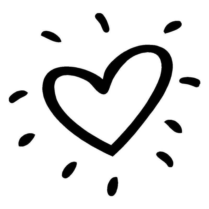 Heart Decal - ClipArt Best