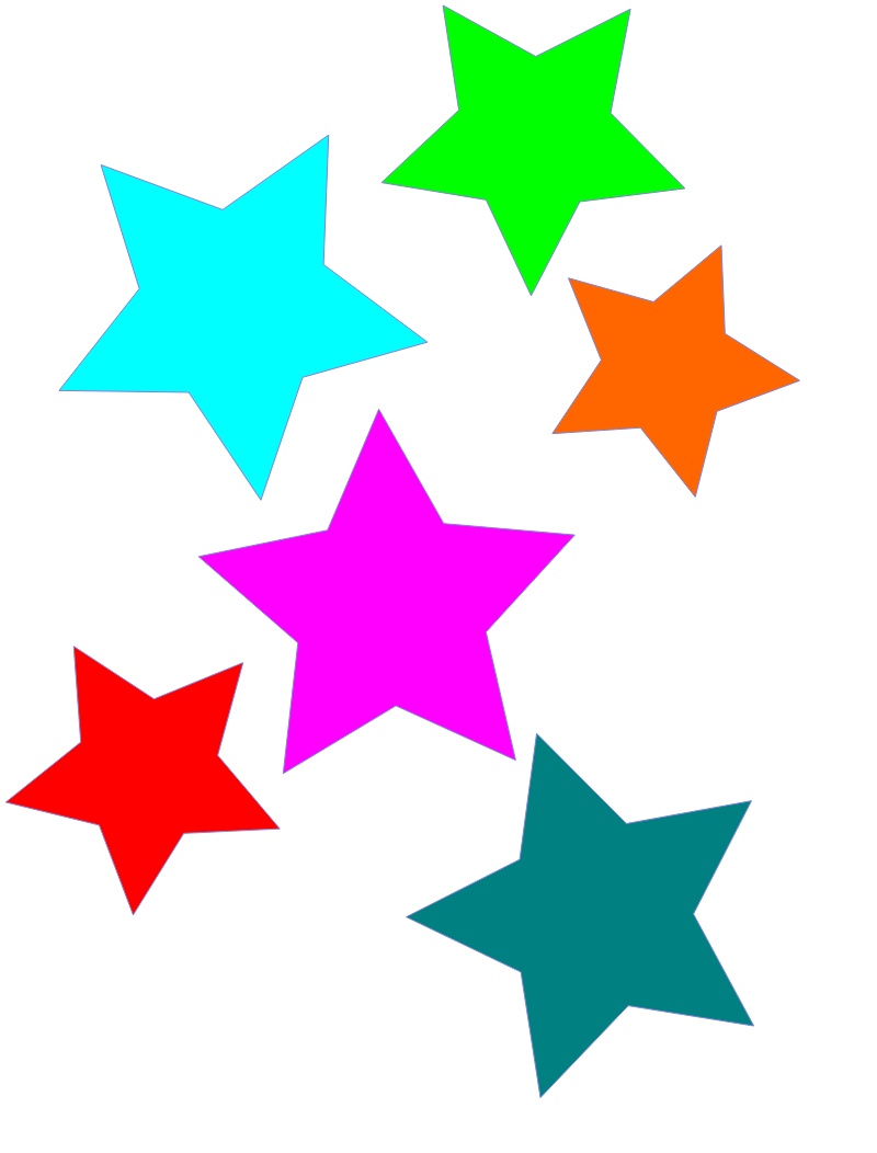 Clipart Stars - Tumundografico