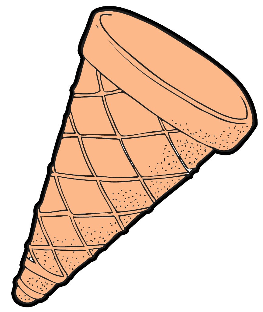 Clipart Ice Cream Cone - Tumundografico