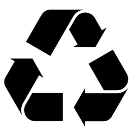 Recycle Symbol Stencil | Free Stencil Gallery