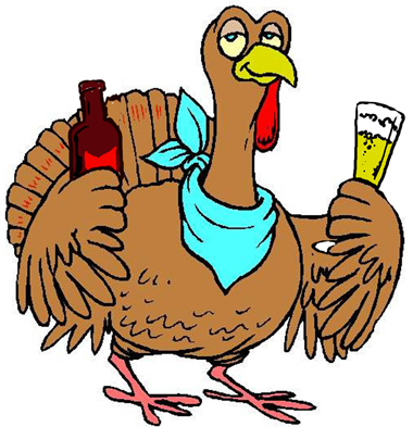 Funny turkey clip art