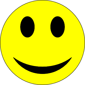 Smiley face clip art animated