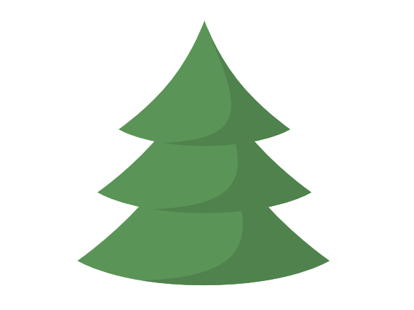 How to Draw a Christmas Tree in Inkscape | GoInkscape!