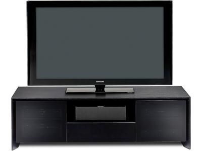 BDI Casata 8629-2 (Black Stained Oak) Audio/video cabinet for TVs ...