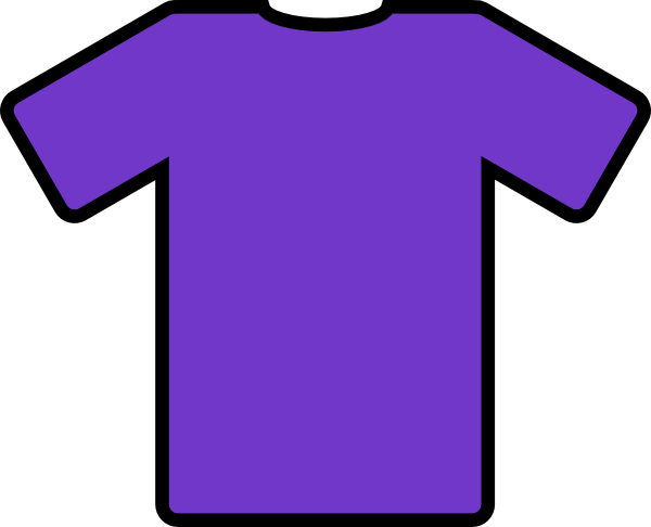 Purple T Shirt clip art - vector clip art online, royalty free ...