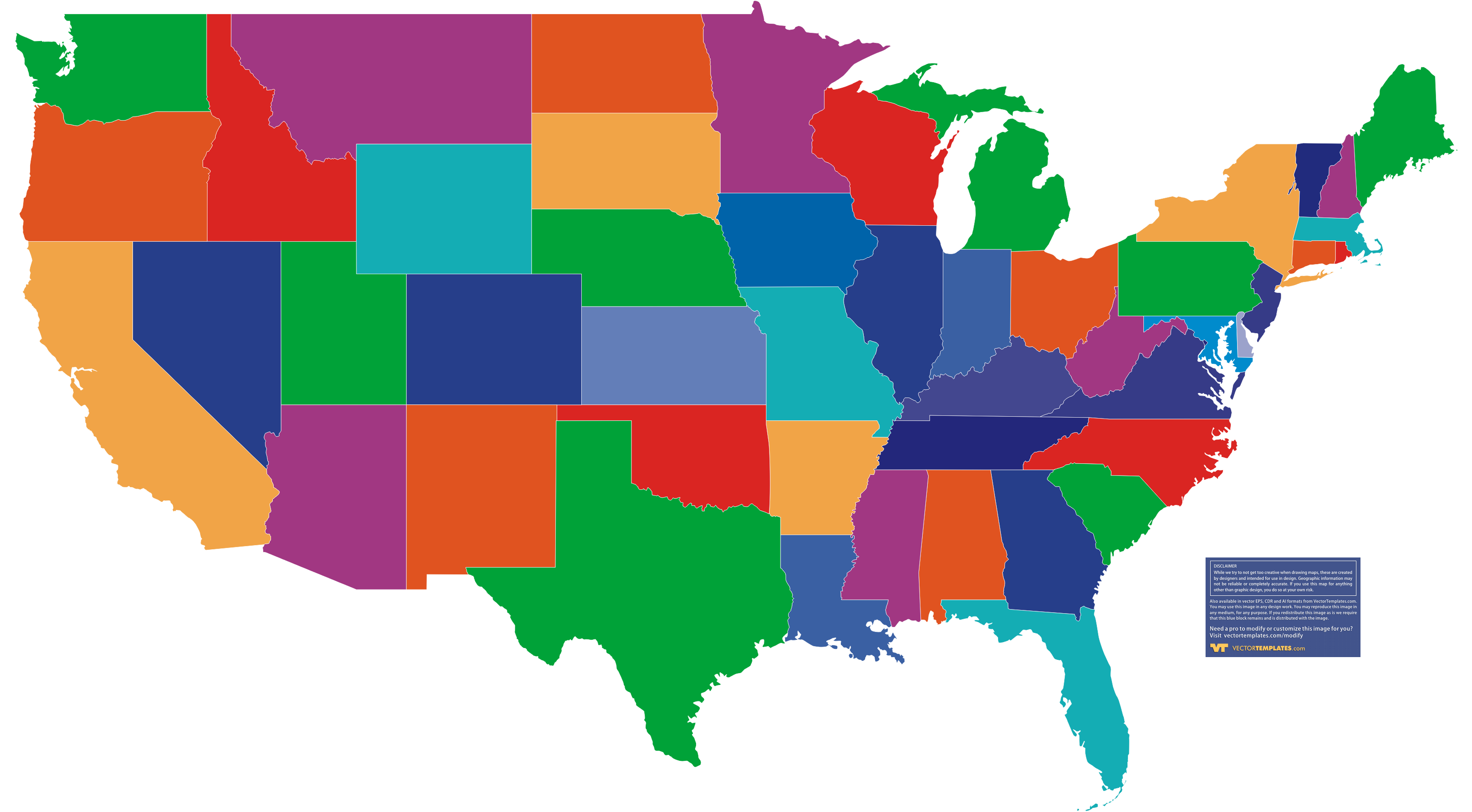 States map usa