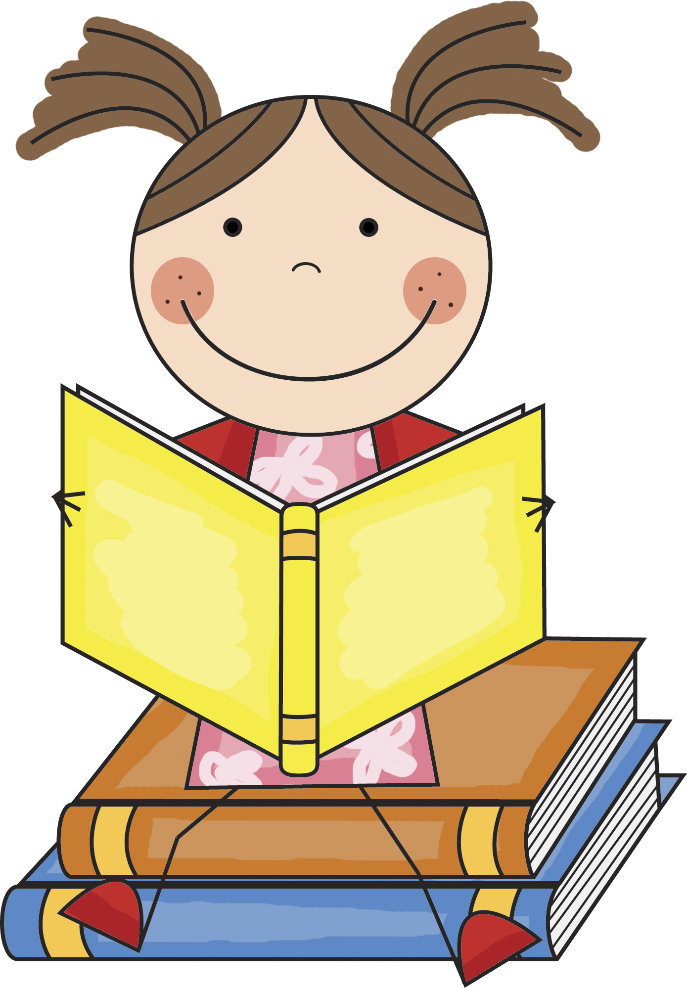 free clipart reading a book - photo #3