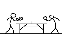table tennis, ping pong players and tennis clip art images and ...