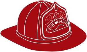 Fireman hat logo clipart