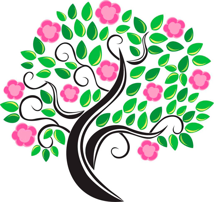 Cartoon Cherry Blossom Tree | Free Download Clip Art | Free Clip ...
