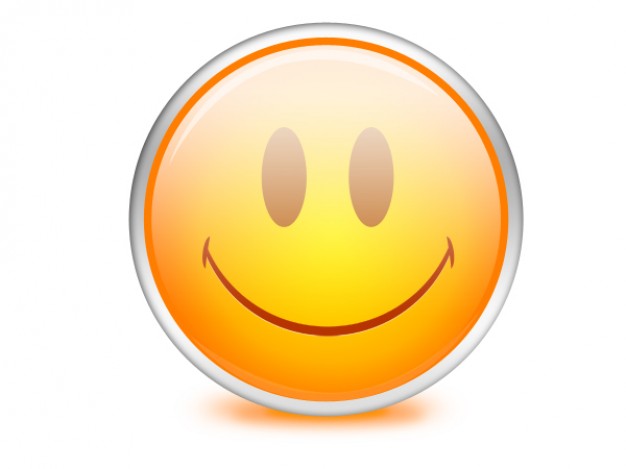 Funny happy emoticon PSD PSD file | Free Download