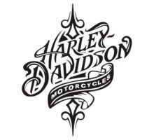 Harley logo clipart