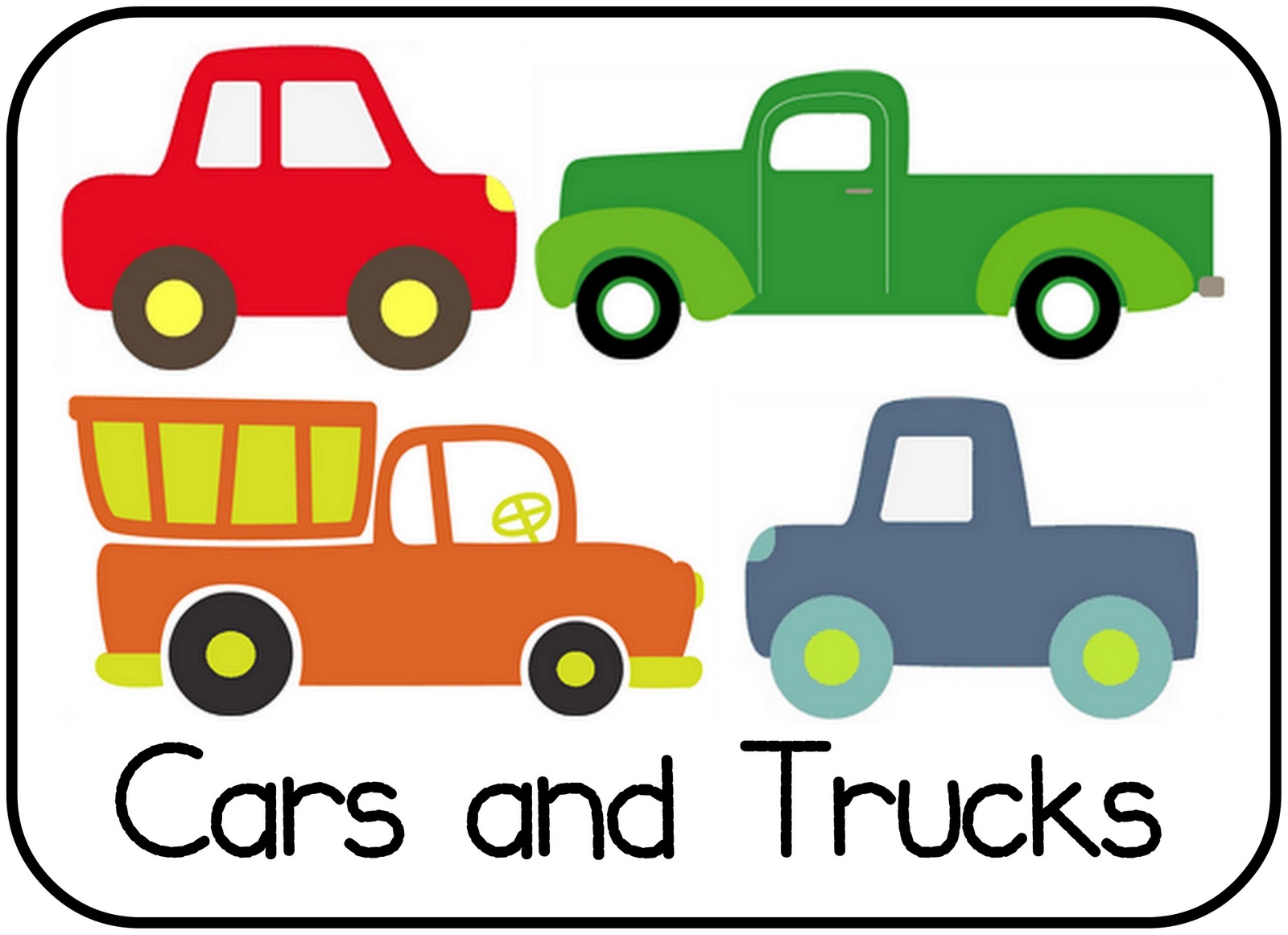 CARS AND TRUCKS FOR KIDS ClipArt Best