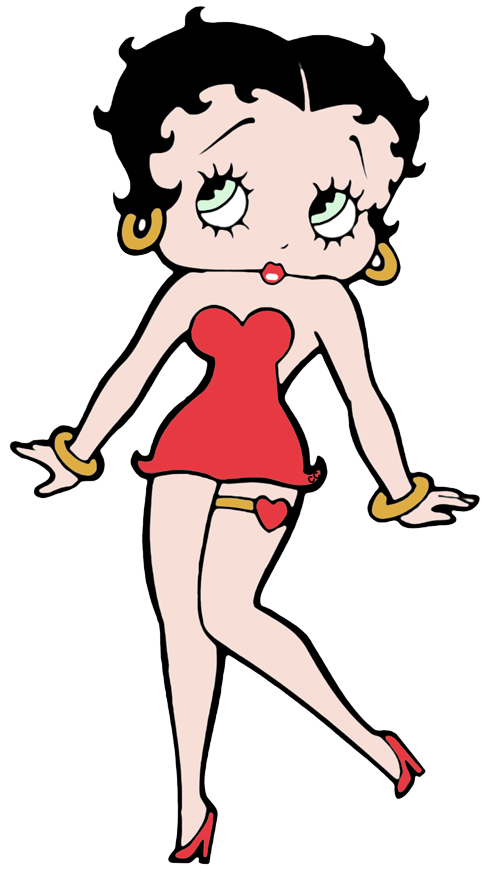 betty boop black and white png cutouts betty boop black and white png cutouts