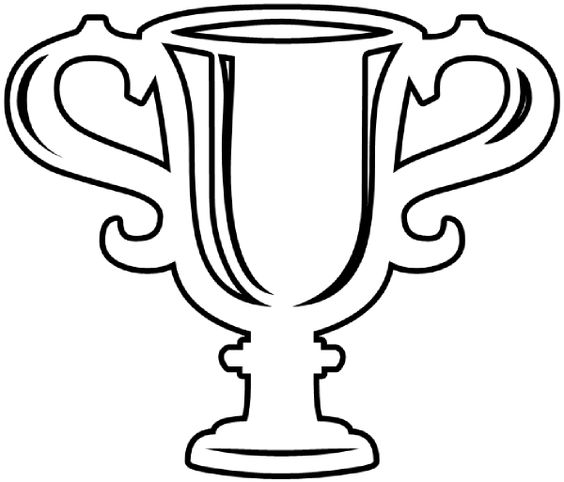 Trophy cup, Art online and Templates