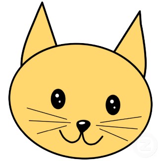 Easy Cat Face Drawing