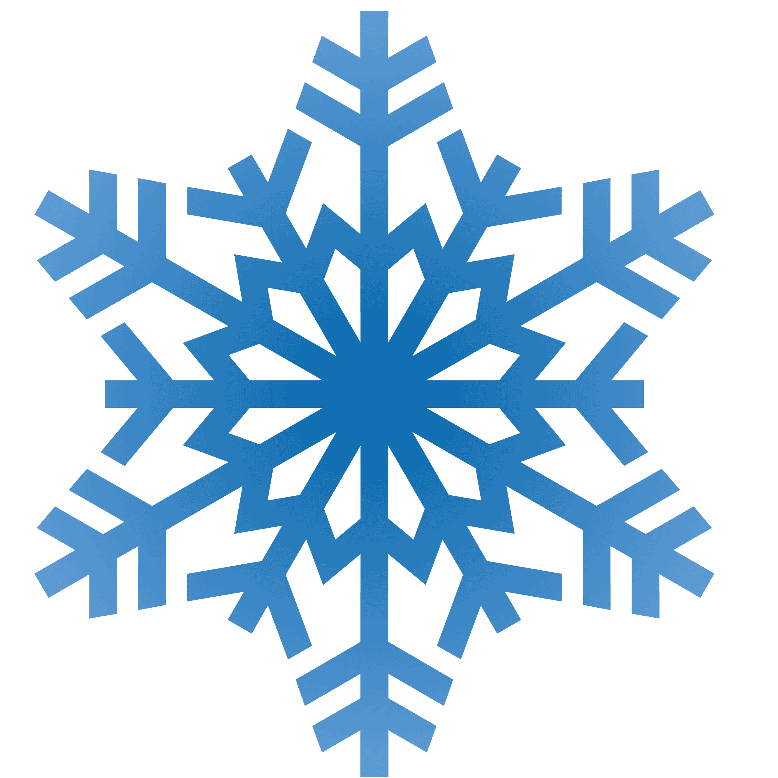 Snowflakes Clipart - Tumundografico