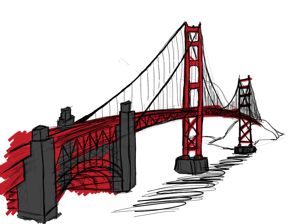 Golden Gate Bridge by KC-22 on DeviantArt