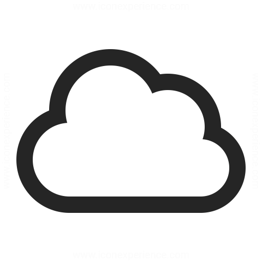 IconExperience Â» O-Collection Â» Cloud Icon