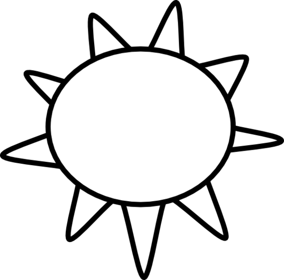 Sun Drawing For Kids Clipart - Free to use Clip Art Resource