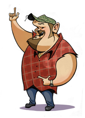 Redneck Cartoon People - ClipArt Best
