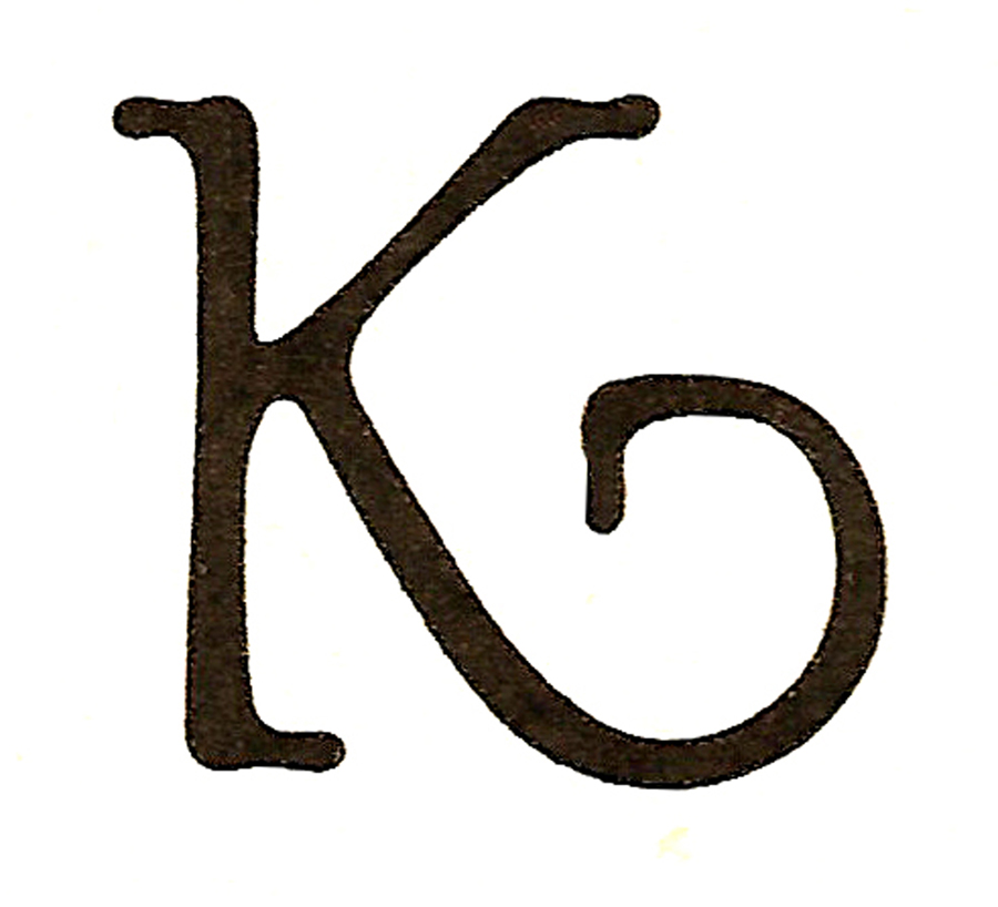 Letter K And M Clipart
