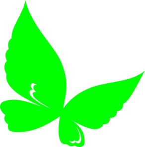 Green Butterfly Clip Art – Clipart Free Download