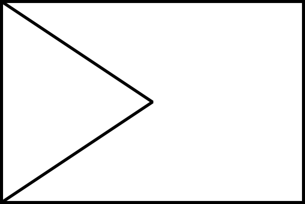 Triangle Flag Clipart