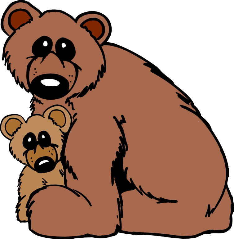 Image of Bear Cub Clipart #4292, Bear Cartoon - Clipartoons
