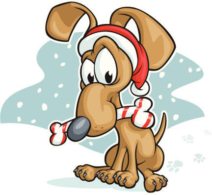 Christmas Dog Clipart - ClipArt Best